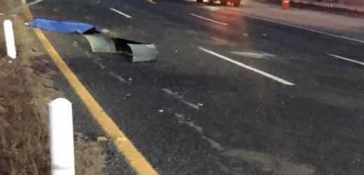 Carretera Nacional colapsa tras accidente